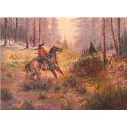 Tom Balazs, Oil on Art Board,
