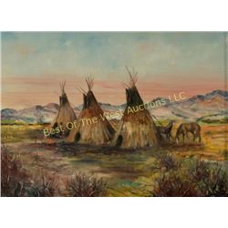 Tom Balazs, Oil on Artist Board,