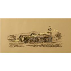 Bob Hall (1898-1970), Pen and Ink,