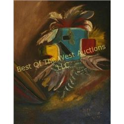 Jeff Nelson, Oil on Art Board,
