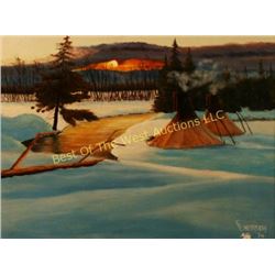 C.L. Emerson, Oil on Board,