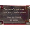 Image 3 : VINTAGE MATCHBOX RED ROLLS ROYCE W/ ORIGINAL BOX