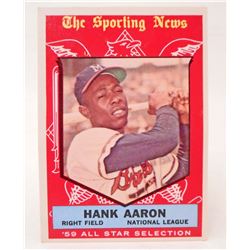 1959 TOPPS #561 HANK AARON BASEBALL CARD