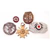Image 1 : LOT OF 5 GERMAN NAZI PINS AND BADGES