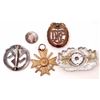 Image 2 : LOT OF 5 GERMAN NAZI PINS AND BADGES
