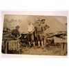 Image 1 : C. 1916 RPPC REAL PHOTO POSTCARD OF A SOLDIER'S HOME ON THE MEXICAN BORDER