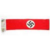 Image 1 : GERMAN NAZI SWASTIKA FUNERAL SASH