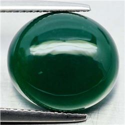 8.56 CT NATURAL GREEN BOTSWANA AGATE