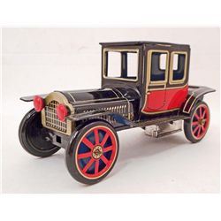 VINTAGE JAPAN TIN LITHO FRICTION TOY CAR