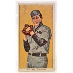 1909 - 1911 T206 RHODES SWEET CAPORAL BASEBALL CARD