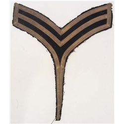 INDIAN WARS ERA WEST POINT CADET SERGEANT DRESS CHEVRON
