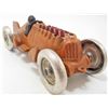 Image 1 : CAST IRON RACING CAR W/ DRIVER & MOVING PISTONS