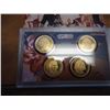 Image 1 : 2007 US PRESIDENTIAL DOLLAR PROOF SET WITH BOX