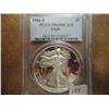 Image 1 : 1986-S AMERICAN SILVER EAGLE PCGS PR69 DCAM