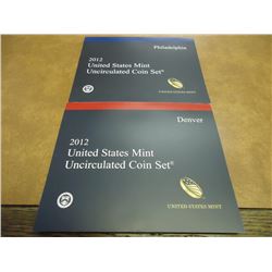 2012 US MINT SET (UNC) P/D