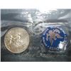 Image 2 : 1972-S  IKE SILVER DOLLAR UNCIRCULATED (BLUE PACK)