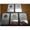 Image 2 : SET OF 2005-P SMS 50 STATE QUARTERS NGC MS67'S