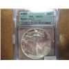 Image 1 : 1990 AMERICAN SILVER EAGLE ICG MS69