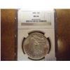 Image 1 : 1896 MORGAN SILVER DOLLAR NGC MS64