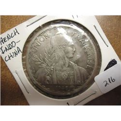 1946 FRENCH INDO-CHINA PIASTRE