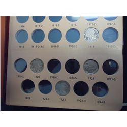 PARTIAL BUFFALO NICKEL SET 27 COINS IN DANSCO