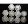 Image 1 : 10 ASSORTED BARBER DIMES
