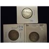 Image 1 : 1915,16 & 17 CANADA SILVER 25 CENTS