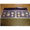 Image 2 : 1990 & 1992 US PROOF SETS (WITH BOXES)
