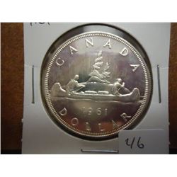 1961 CANADA SILVER DOLLAR