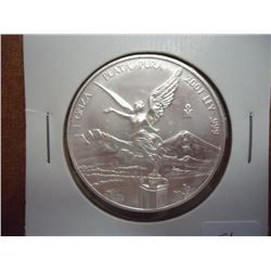 2001 MEXICO 1 OZ. SILVER LIBERTAD UNC