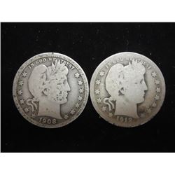 1908 & 1912 BARBER QUARTERS