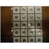 Image 1 : 20-ASSORTED 1935-1937 FULL DATE BUFFALO NICKELS
