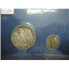 Image 2 : 1941 MERCURY DIME & 1937 WALKING LIBERTY HALF $