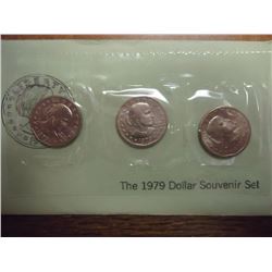 1979 P/D/S SBA DOLLAR SOUVENIR SET