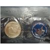 Image 2 : 1973-S  IKE SILVER DOLLAR UNCIRCULATED (BLUE PACK)