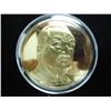 Image 1 : 40 GRAM GOLD PLATED STERLING SILVER PF MEDAL