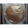 Image 2 : US MINT LIST MEDAL #101 3" BRONZE GEORGE WASH.