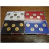 Image 1 : 4-2000 US 50 STATE QUARTERS UNC SETS WITH BOXES