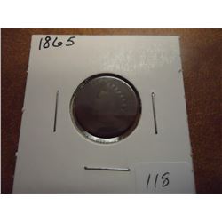 1865 INDIAN HEAD CENT