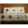 Image 2 : 1920,21,23,24,25,26 & 27 BUFFALO NICKELS