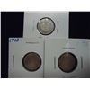Image 1 : 1931,32 & 33 CANADA SILVER 10 CENTS