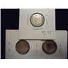 Image 2 : 1931,32 & 33 CANADA SILVER 10 CENTS