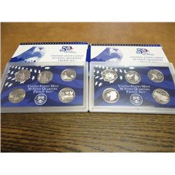 2002 & 2003 US 50 STATE QUARTERS PROOF SETS