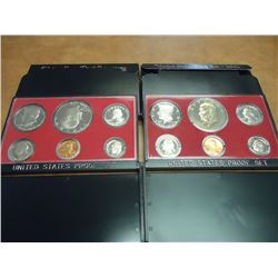 1975 & 1976 US PROOF SETS (WITH BOXES)