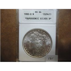 1900-O MORGAN SILVER DOLLAR ANACS MS64 SUPERSONIC