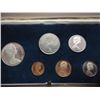 Image 2 : 1966 AUSTRALIA 6 COIN MINT SET IN HARD BLUE CASE