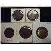 Image 2 : 1912,17,18,19 & 20 CANADA LARGE CENTS