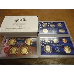 2007 US PROOF SET (WITH BOX) 14 PIECES