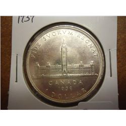 1939 CANADA SILVER DOLLAR