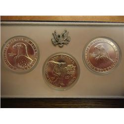 1983 P/D/S OLYMPIC UNC SILVER DOLLARS